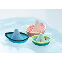 Lilliputiens Babyspeelgoed|Jack^Badspeelgoed 3 Bootjes Jungle