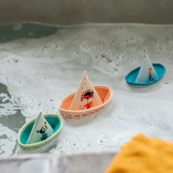 Lilliputiens Babyspeelgoed|Jack^Badspeelgoed 3 Bootjes Jungle
