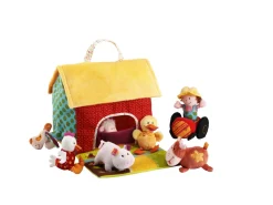 Lilliputiens Knuffelspeelgoed^Boerderij met Knuffeldieren