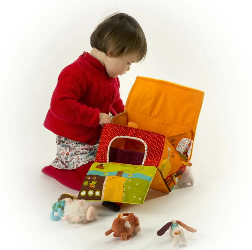 Lilliputiens Knuffelspeelgoed^Boerderij met Knuffeldieren