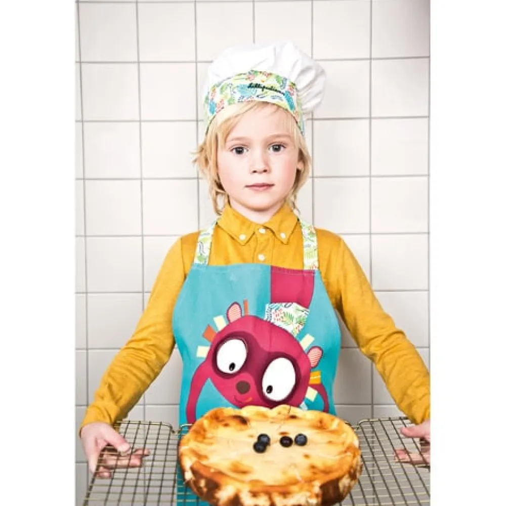 Lilliputiens Georges^Keukenschort en Koksmuts Georges Little Chef