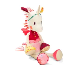 Lilliputiens Knuffelspeelgoed|Louïse^Knuffel Eenhoorn Louise Muzikaal Nachtlampje