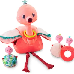 Lilliputiens Knuffelspeelgoed|Anaïs^Knuffel Flamingo Anaïs en haar Baby's
