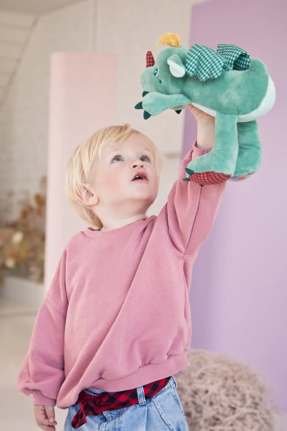 Lilliputiens Joe^Knuffel Joe Geluidsdraak