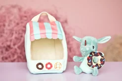 Lilliputiens Joe^Knuffel Joe's Donuts Kraampje