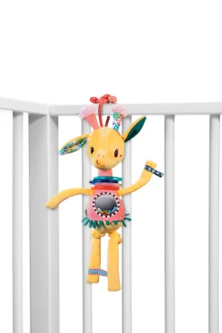 Lilliputiens Babyspeelgoed|Knuffelspeelgoed^Knuffel Rammelaar Giraf Zia Dansend