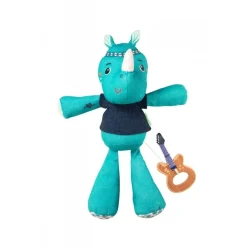 Lilliputiens Marius^Muziekknuffel Marius de Neushoorn