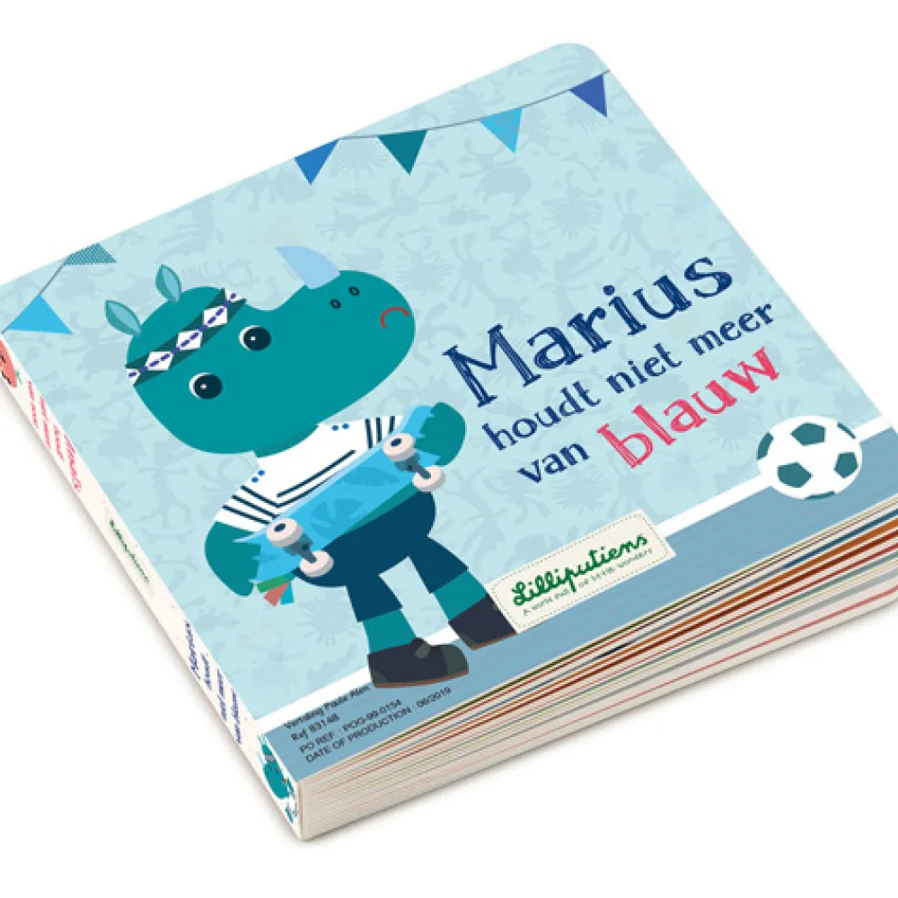 Lilliputiens Anaïs|Prentenboeken^Omkeerboek Anaïs houdt niet meer van roze NL