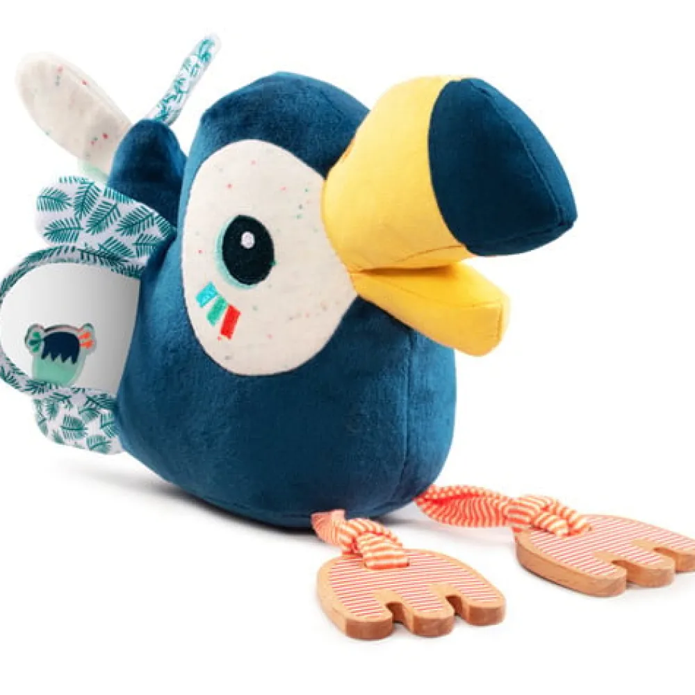 Lilliputiens Babyspeelgoed|Knuffelspeelgoed^Pablo Multi Activiteiten Toekan