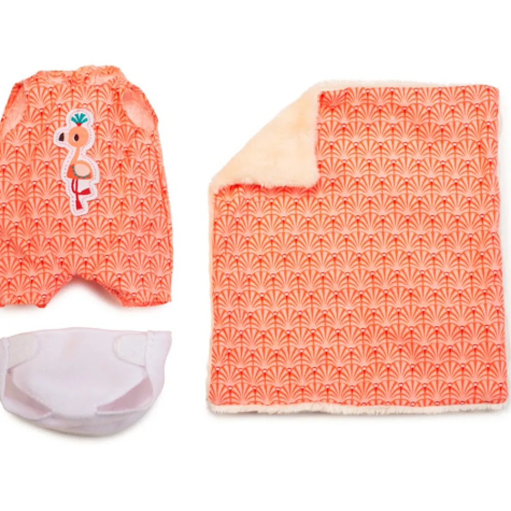 Lilliputiens Babyspeelgoed|Anaïs^Pop Anaïs met Reiswieg