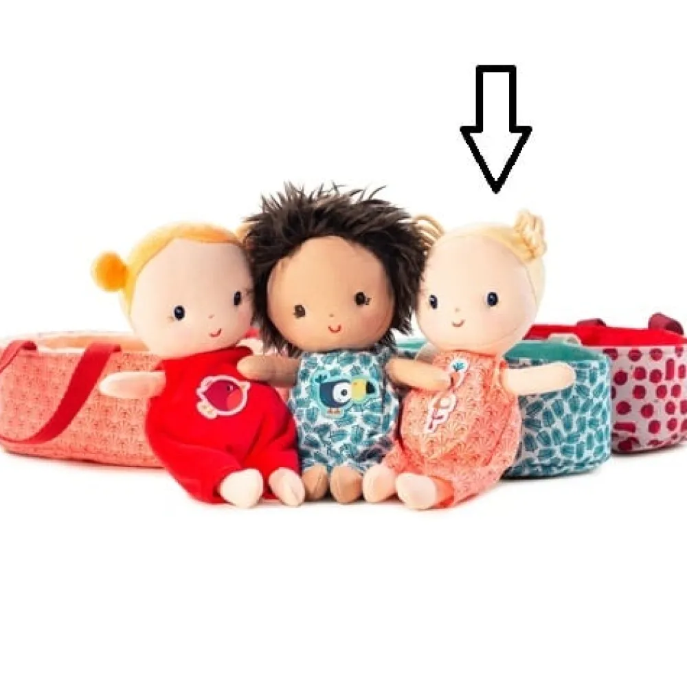 Lilliputiens Babyspeelgoed|Anaïs^Pop Anaïs met Reiswieg