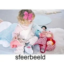 Lilliputiens Babyspeelgoed|Anaïs^Pop Anaïs met Reiswieg