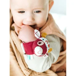 Lilliputiens Babyspeelgoed|Knuffelspeelgoed^Rosalie Armband Rammelaar