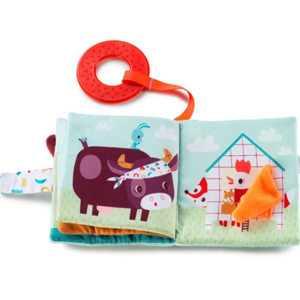 Lilliputiens Babyspeelgoed|Voelboeken^Speelboekje Boerderij