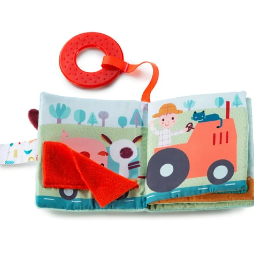 Lilliputiens Babyspeelgoed|Voelboeken^Speelboekje Boerderij