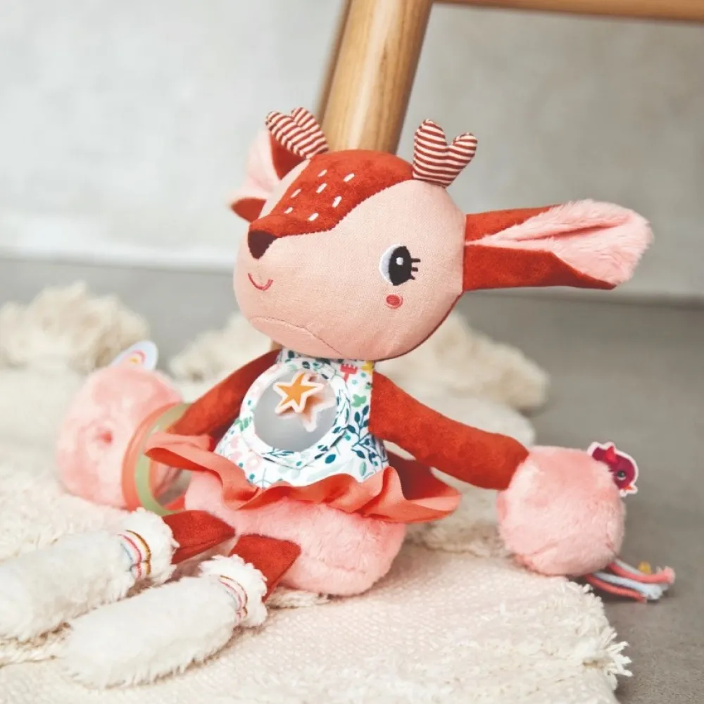 Lilliputiens Babyspeelgoed|Knuffelspeelgoed^Stella Multi-activiteitenhertje