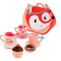 Lilliputiens Pretend Play / Rollenspel|Knuffelspeelgoed^Theeservies Alice Vieruurtjesset