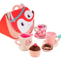 Lilliputiens Pretend Play / Rollenspel|Knuffelspeelgoed^Theeservies Alice Vieruurtjesset