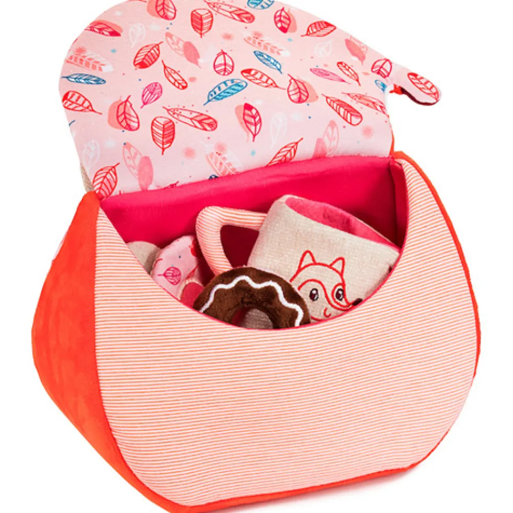 Lilliputiens Pretend Play / Rollenspel|Knuffelspeelgoed^Theeservies Alice Vieruurtjesset