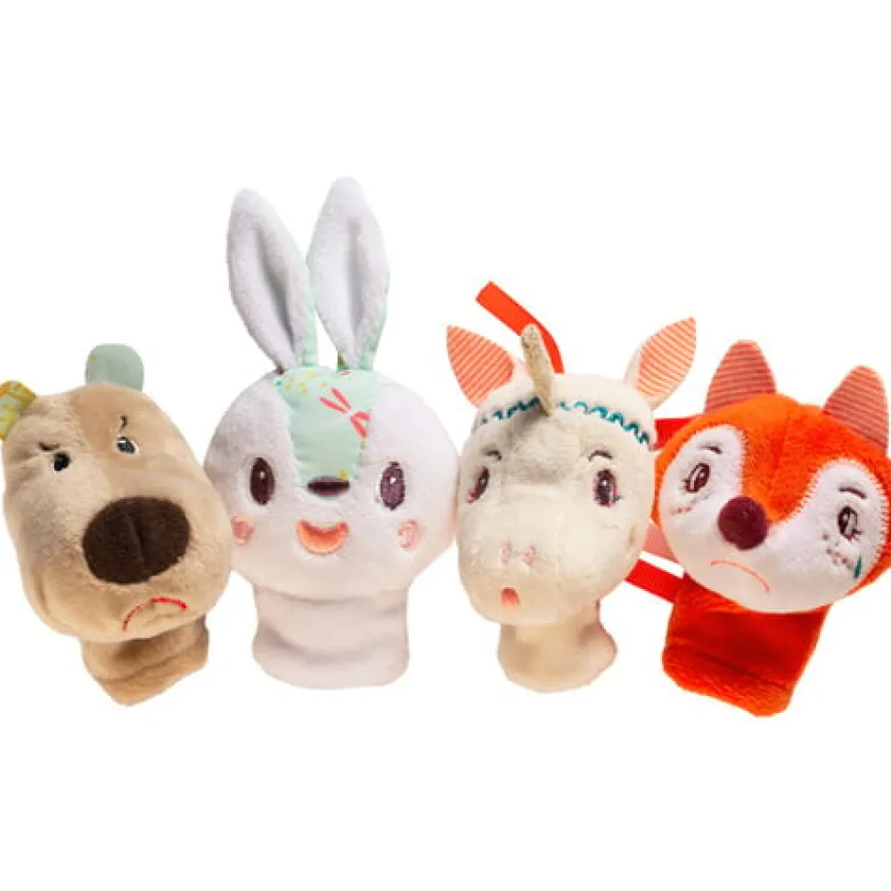 Lilliputiens Alice^Vingerpop Bos Set 4-delig