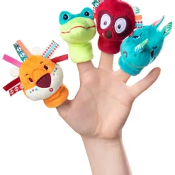 Lilliputiens Alice^Vingerpop Jungle Set 4-delig