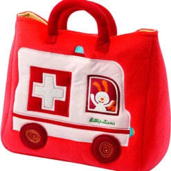 Lilliputiens Knuffelspeelgoed^Ziekenwagen Dokterstas met Knuffel