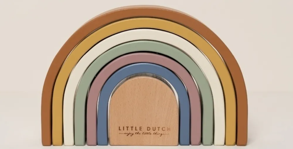 Little Dutch Open Ended Play^Vintage Regenboog FSC