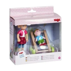Haba Little Friends Speelfiguren^Little Friends - Mama Melanie en baby Kilian