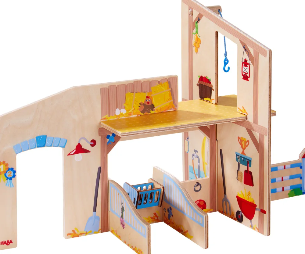 Haba Little Friends Speelfiguren^Little Friends - Manege Paardengeluk