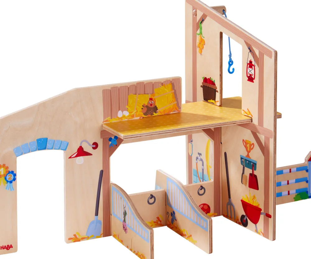 Haba Little Friends Speelfiguren^Little Friends - Manege Paardengeluk