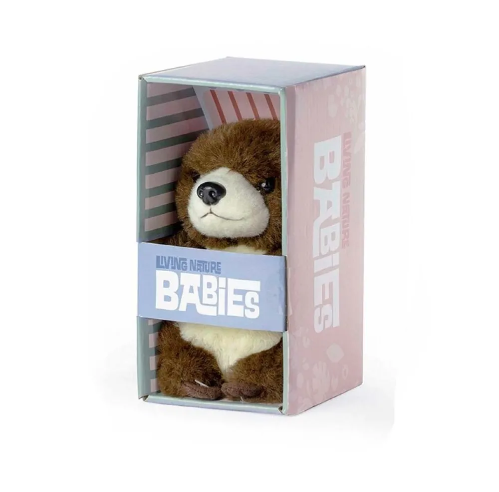 Living Nature Living Nature|Bekijk Alles^Knuffel Babies Otter Welp 17 cm