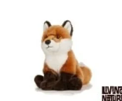 Living Nature Living Nature|Bekijk Alles^Knuffel Vos Zittend 27 cm