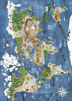 Londji Legpuzzels^Puzzel Discover the World 200 pcs