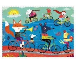 Londji Legpuzzels^Puzzel Fietsen Bicicletta 36 pcs
