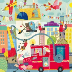 Londji Legpuzzels^Puzzel I want to be Firefighter 36 pcs
