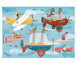 Londji Legpuzzels^Puzzel  Luchtvaart Volare in Opbergkoker 36 pcs