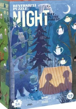 Londji 2e Kans^Puzzel Night&Day in the Forest 54 pcs