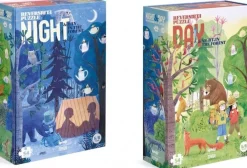 Londji 2e Kans^Puzzel Night&Day in the Forest 54 pcs