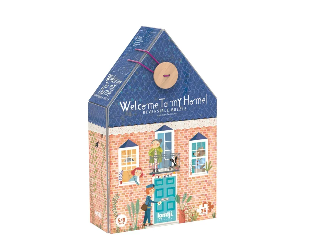 Londji Legpuzzels|Contour Puzzels^Puzzel Welcome to my Home 36 pcs