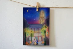 Lotte Drouen Wenskaarten^Ansichtkaart Halloween in Utrecht