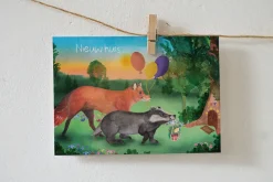 Lotte Drouen Wenskaarten^Ansichtkaart Nieuw Huis