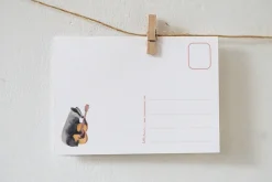 Lotte Drouen Wenskaarten^Ansichtkaart Hieperdepiep Hoera Dierenband