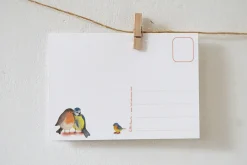 Lotte Drouen Wenskaarten^Ansichtkaart Vogelgezin in het Groen