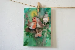 Lotte Drouen Wenskaarten^Ansichtkaart Je kunt het vogel!