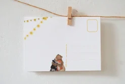 Lotte Drouen Wenskaarten^Ansichtkaart Lekker knuffelen