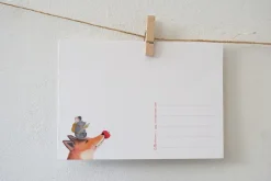 Lotte Drouen Wenskaarten^Ansichtkaart Fruit plukken