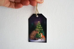 Lotte Drouen Cadeaupapier|Wenskaarten^Cadeaulabelset Kerst