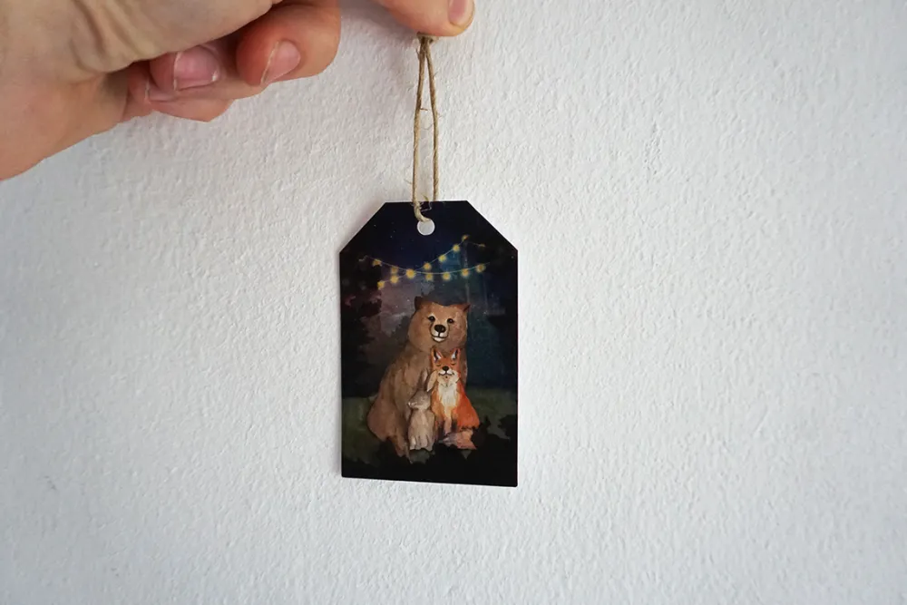 Lotte Drouen Cadeaupapier|Wenskaarten^Cadeaulabelset Kerst