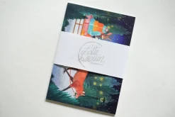 Lotte Drouen Wenskaarten^Kerstkaarten Set 5-delig