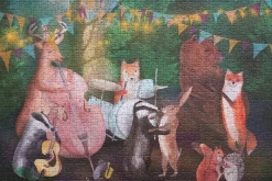 Lotte Drouen Legpuzzels^Puzzel Dansende Dieren 1000pcs